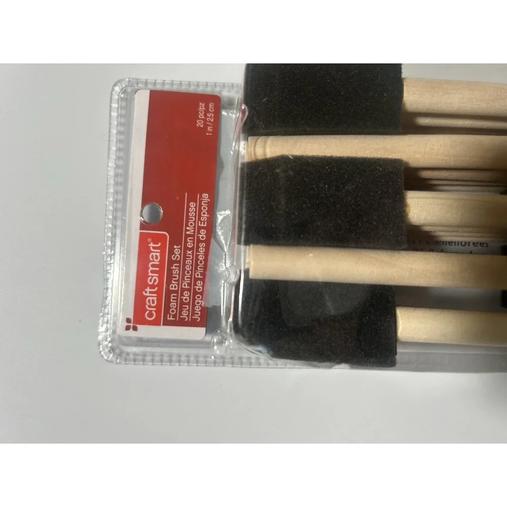 Craftsmart Foam Brush Set - 20 Piece‎